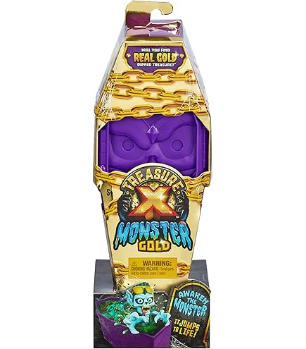 Treasure X Monster Gold Mini Monsters with Spider Web Ooze